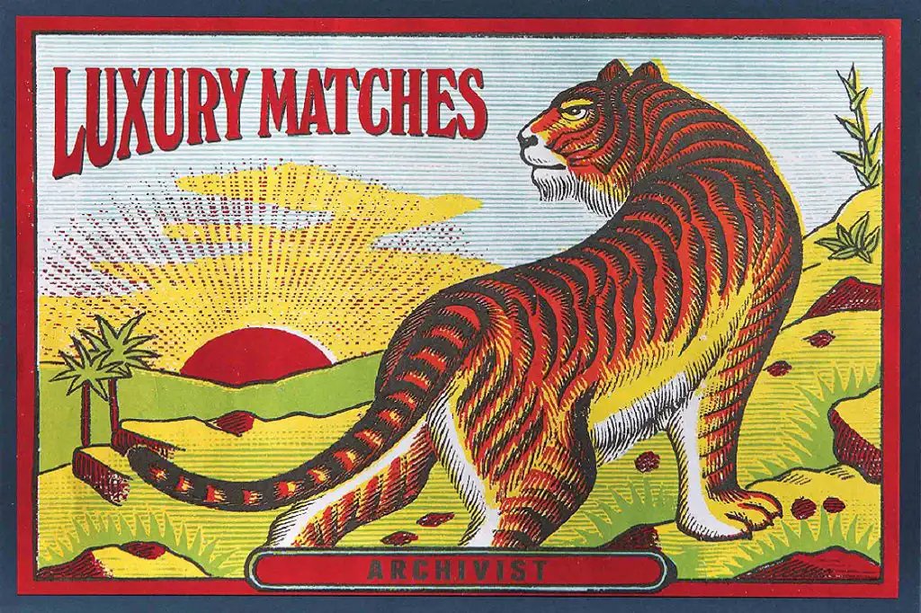 Archivist Matches. Luxury matches, a perfect candle accessory