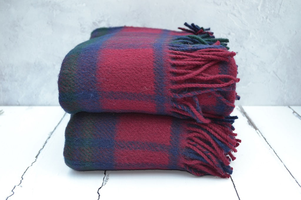 Wool Throws &amp; Scarves