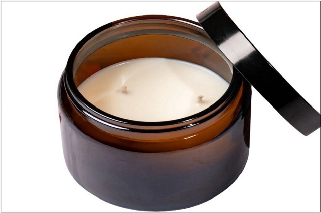 Apothecary style 3 wick candle