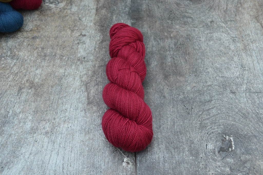 Hand Dyed Yarn 4 Ply - Bluefaced Leicester