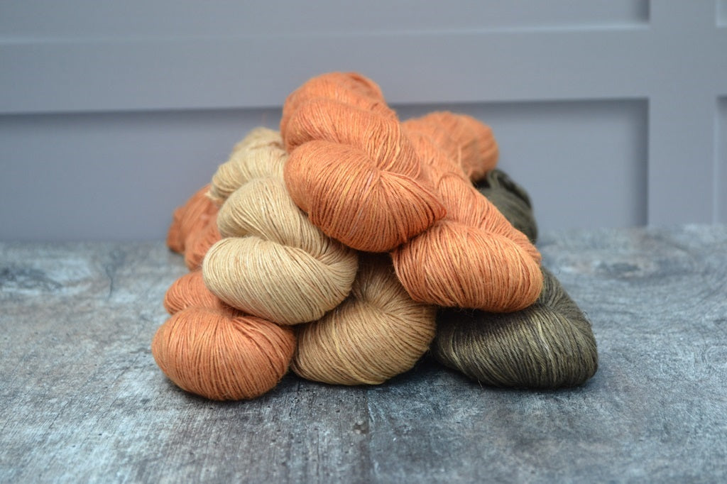 Hand Dyed Yarn Specialty - Bamboo Linen