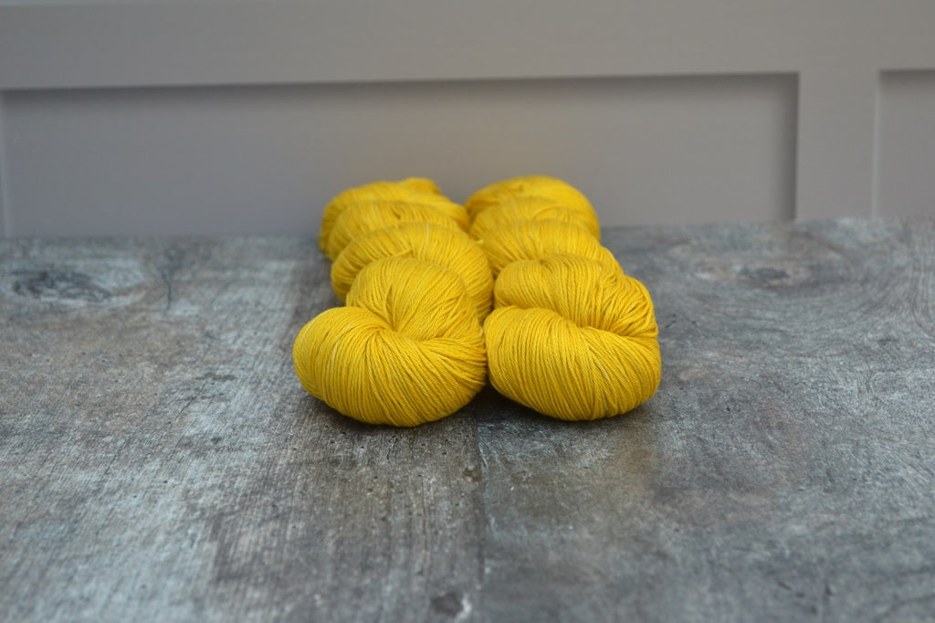 Hand Dyed Yarn, dyed with natural dyes - Cotton 4 Ply