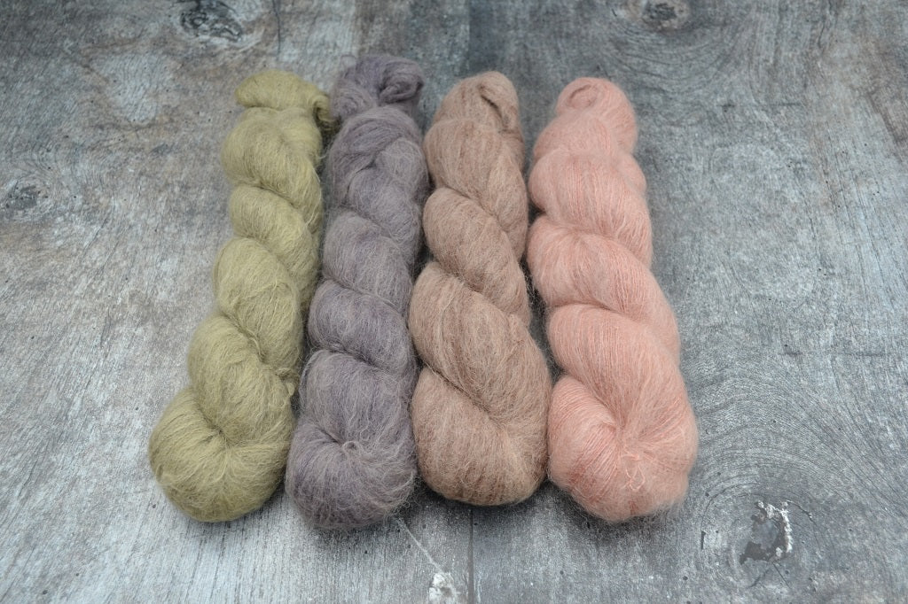 Hand Dyed Yarn Specialty - Suri Silk 1