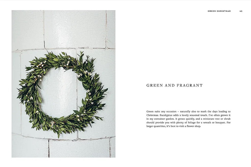 Cozy Books. Green Christmas – Wreaths &amp; Floral Arrangements 2