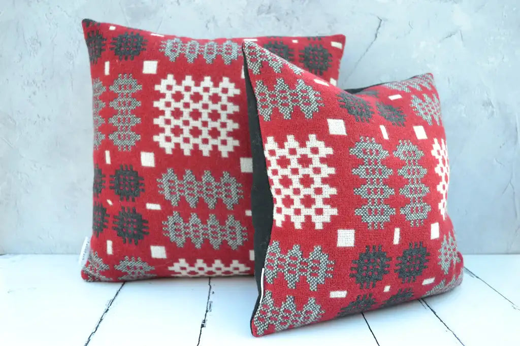 Welsh tapestry cushions