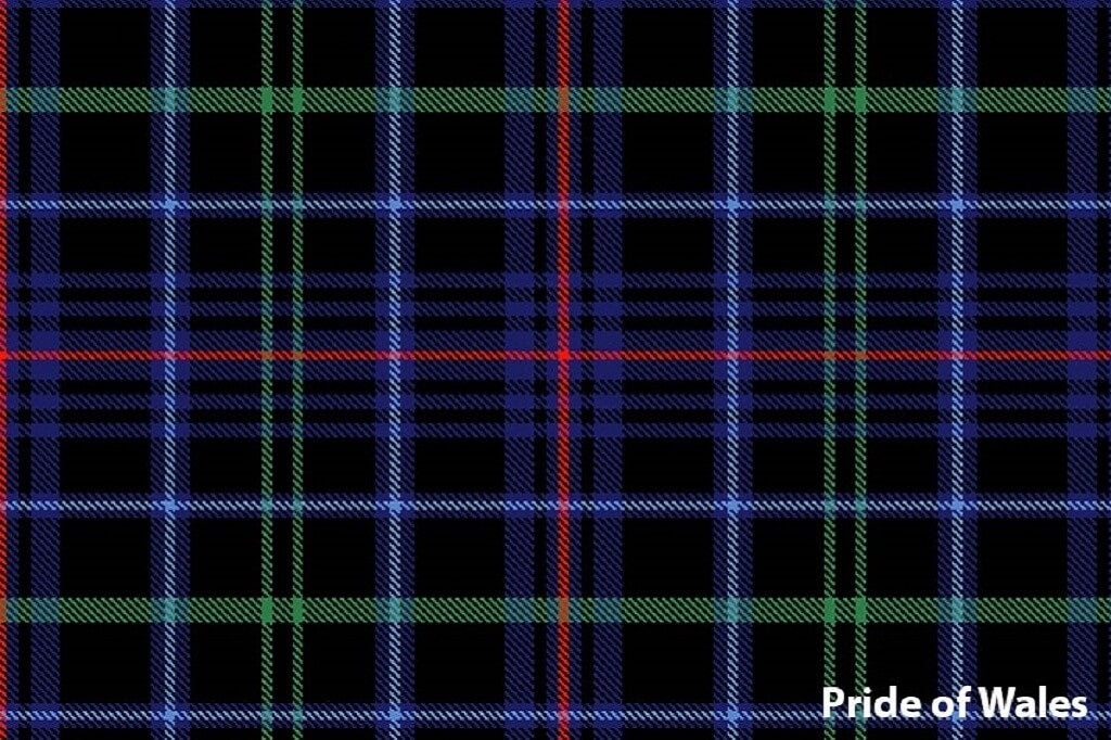 tartan scarf - Pride of Wales