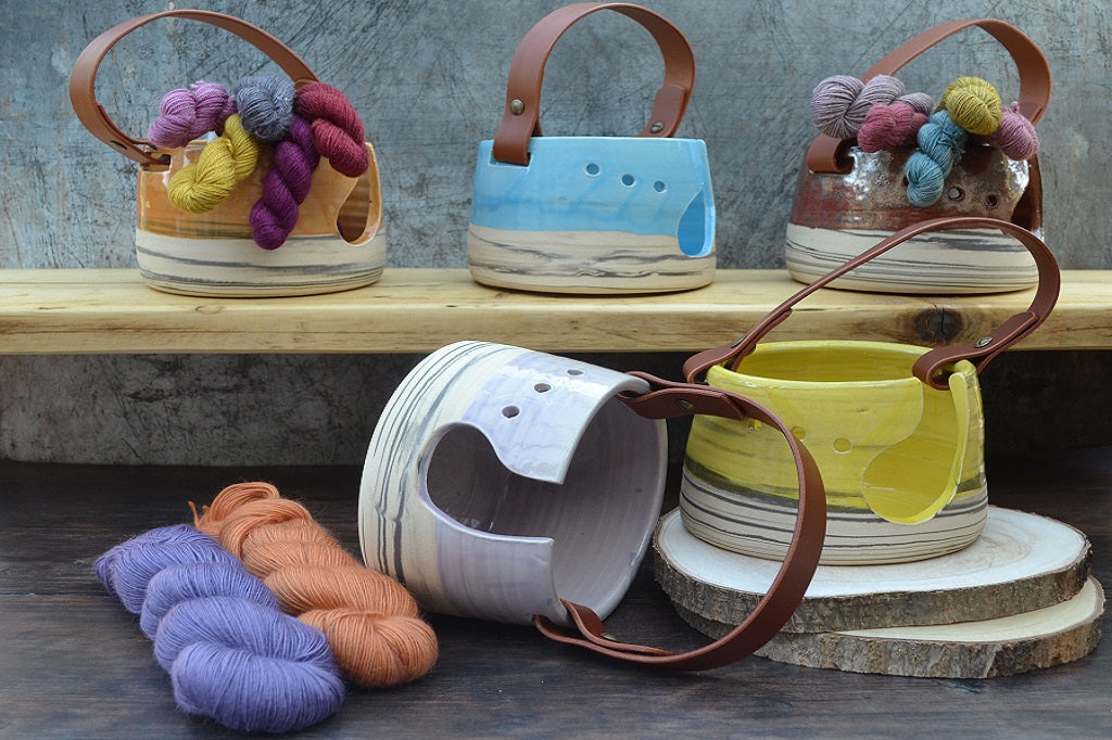 Yarn bowl  Knitting bowl, Ceramic yarn bowl, Yarn bowl